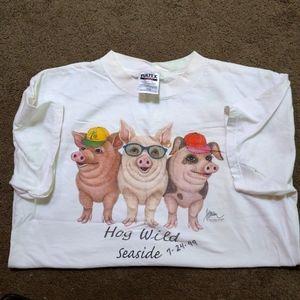 pig T-shirts from Oregon coast